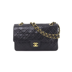 Pre Loved Chanel Medium Classic Double Flap Black Bag from UniKoncept in Waterloo