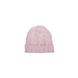 UNIKONCEPT Lifestyle Boutique and Lounge; Lindo F Charlie Cable Kids Hat in Petal Pink