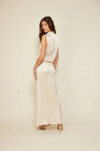 The Isabel Glossy Skirt