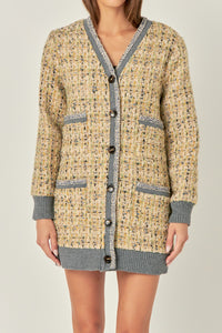The Kensington Bouclé Coatigan