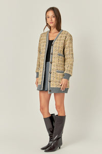 The Kensington Bouclé Coatigan