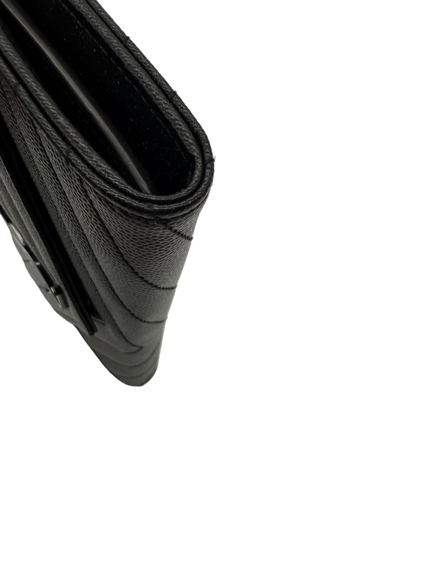 YSL Cassandre matelassé large flap wallet