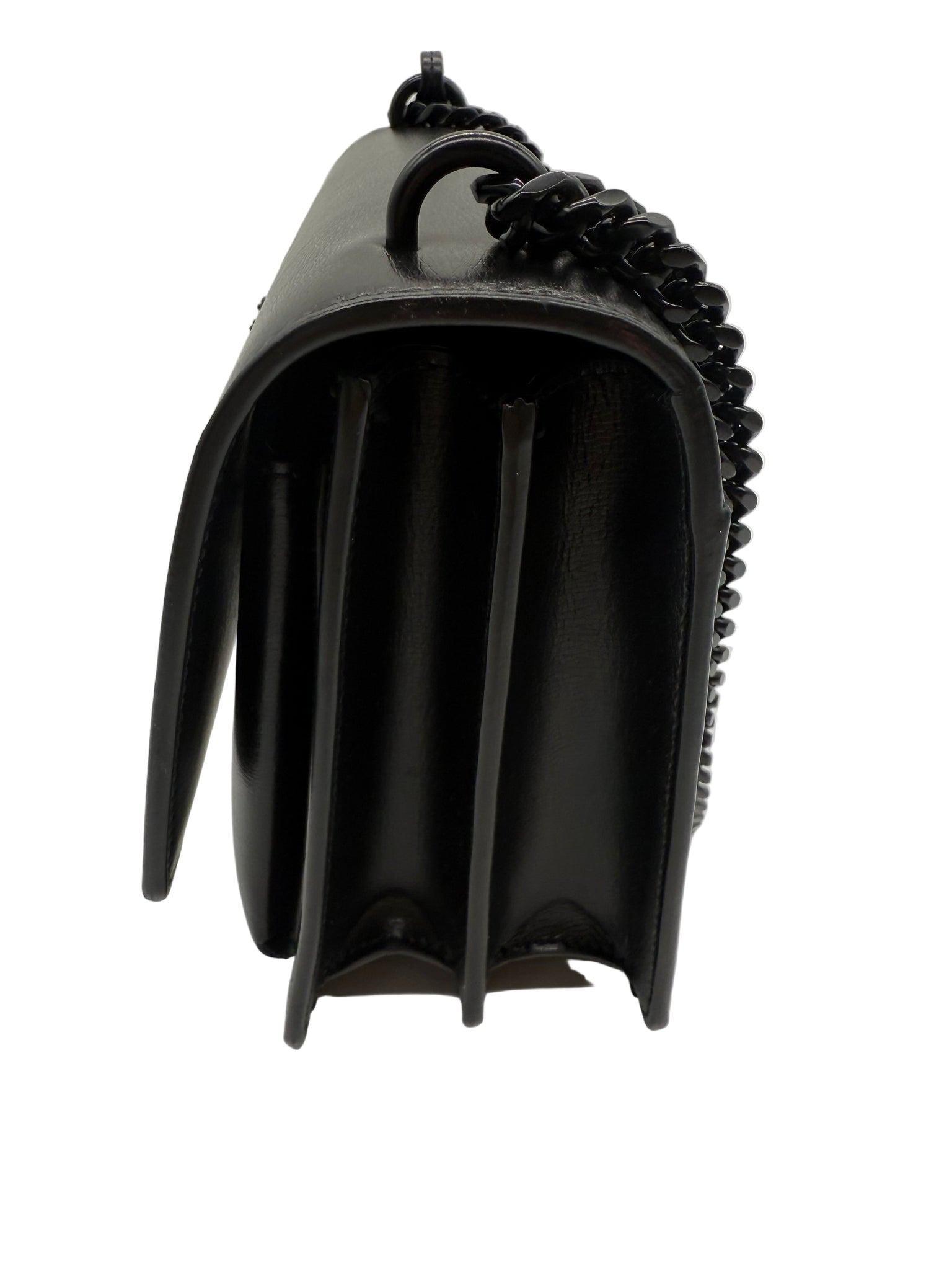 YSL Sunset Medium Black-on-Black