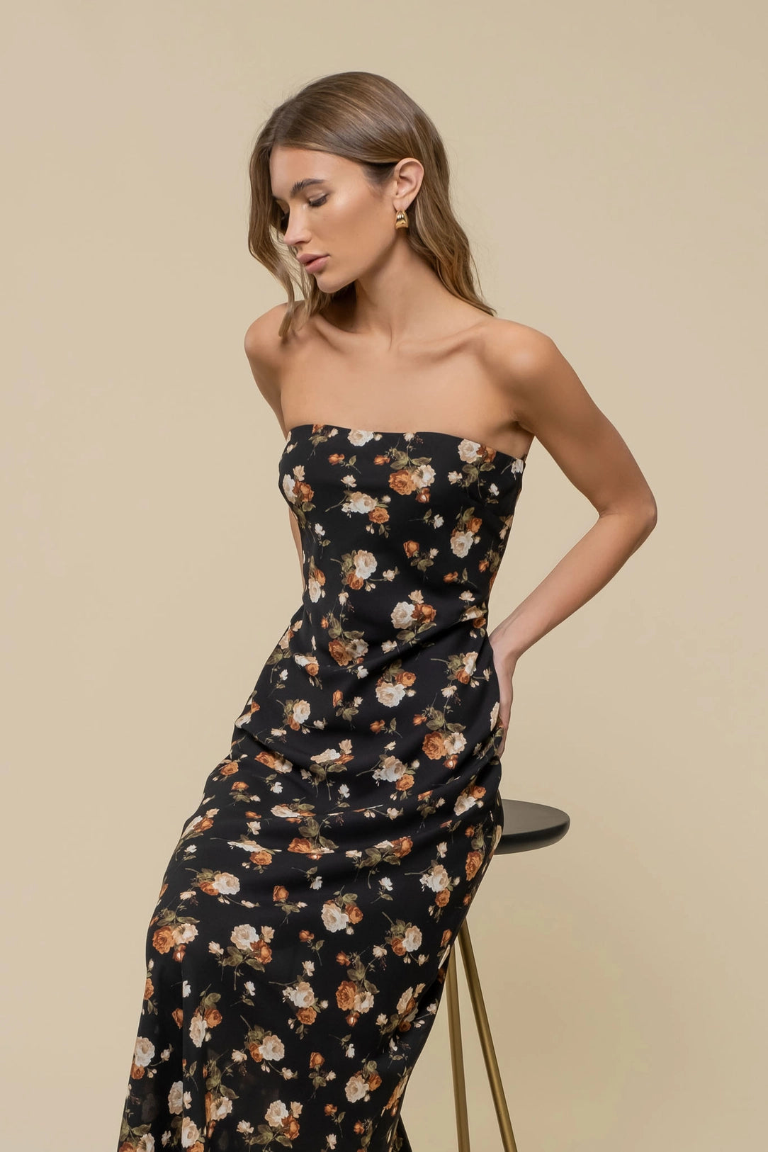 Jennifer Floral Midi