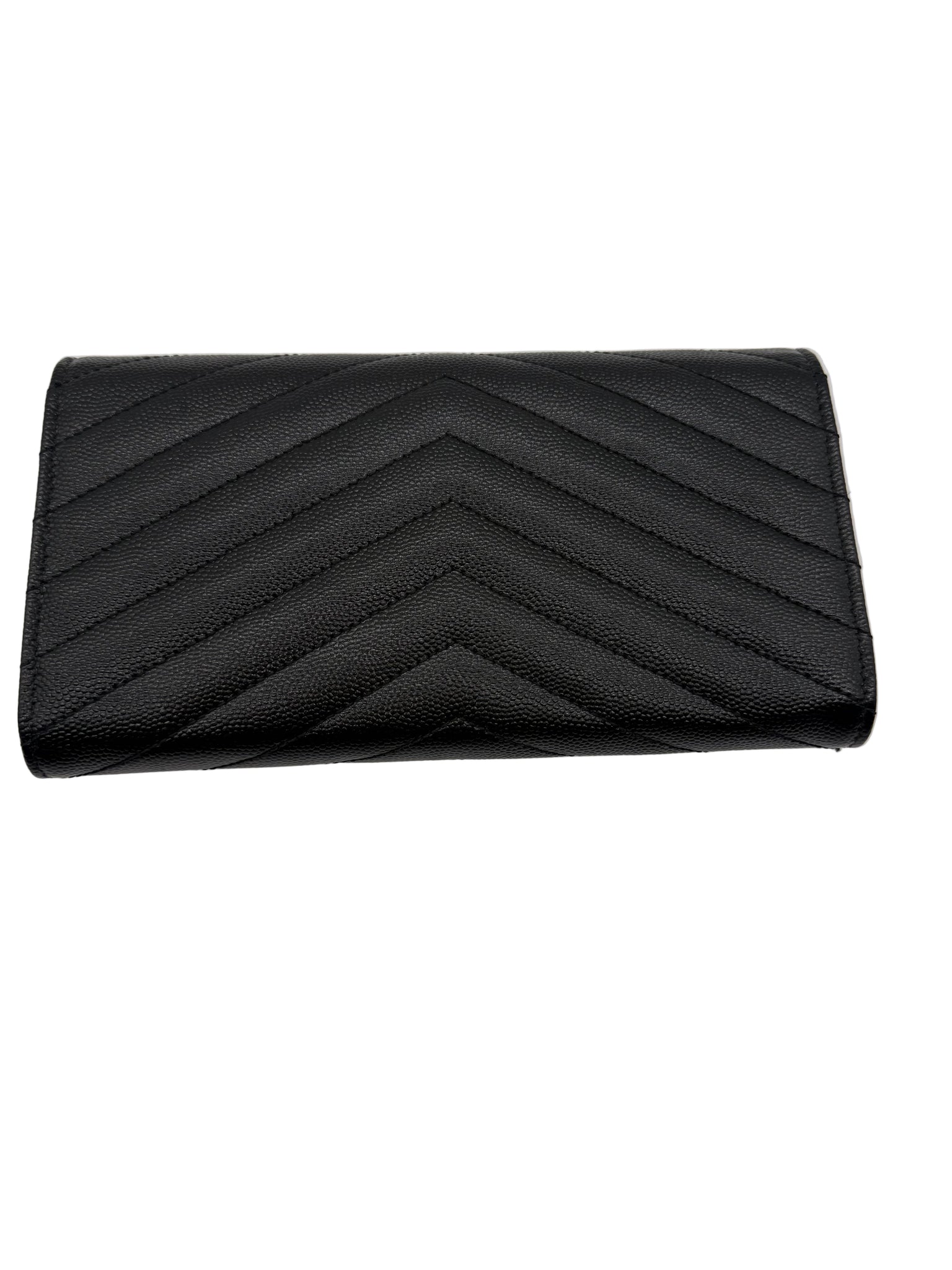 YSL Cassandre matelassé large flap wallet