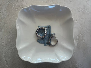 Vintage Wedgwood Trinket Tray - "Court the Lady"