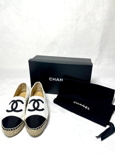 Chanel Tweed Espadrilles 37 *brand new*