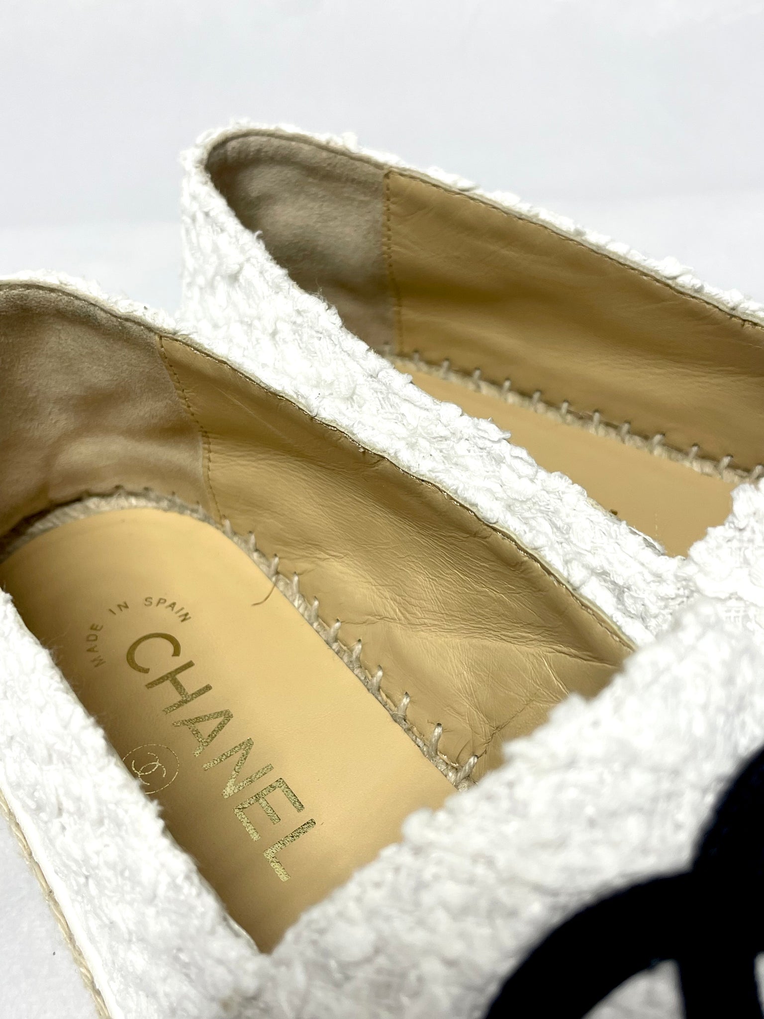 Chanel Tweed Espadrilles 37 *brand new*
