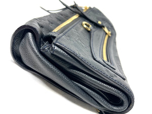 Pre Loved Louis Vuitton Monogram Empreinte Petillante Clutch in Black available at UniKoncept in Waterloo