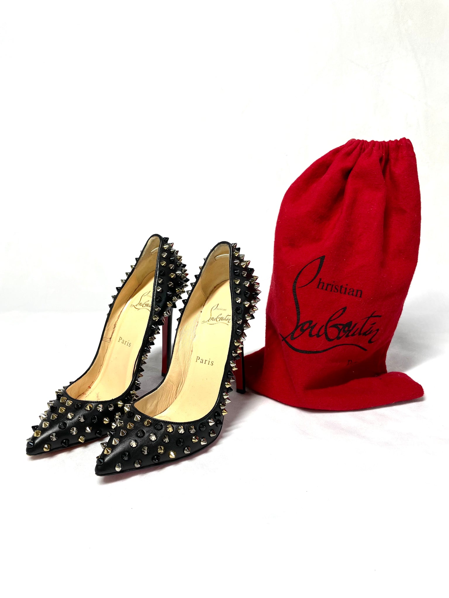 Louboutin 2025 black studs