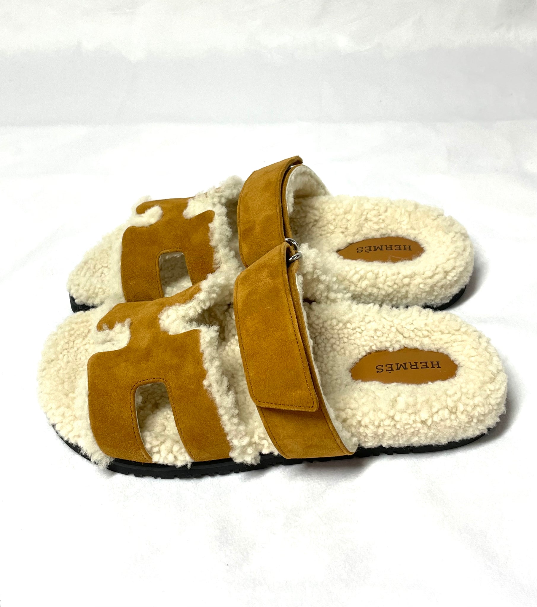 Pre Loved Hermes Chypre Sandals 37 available at UniKoncept in Waterloo