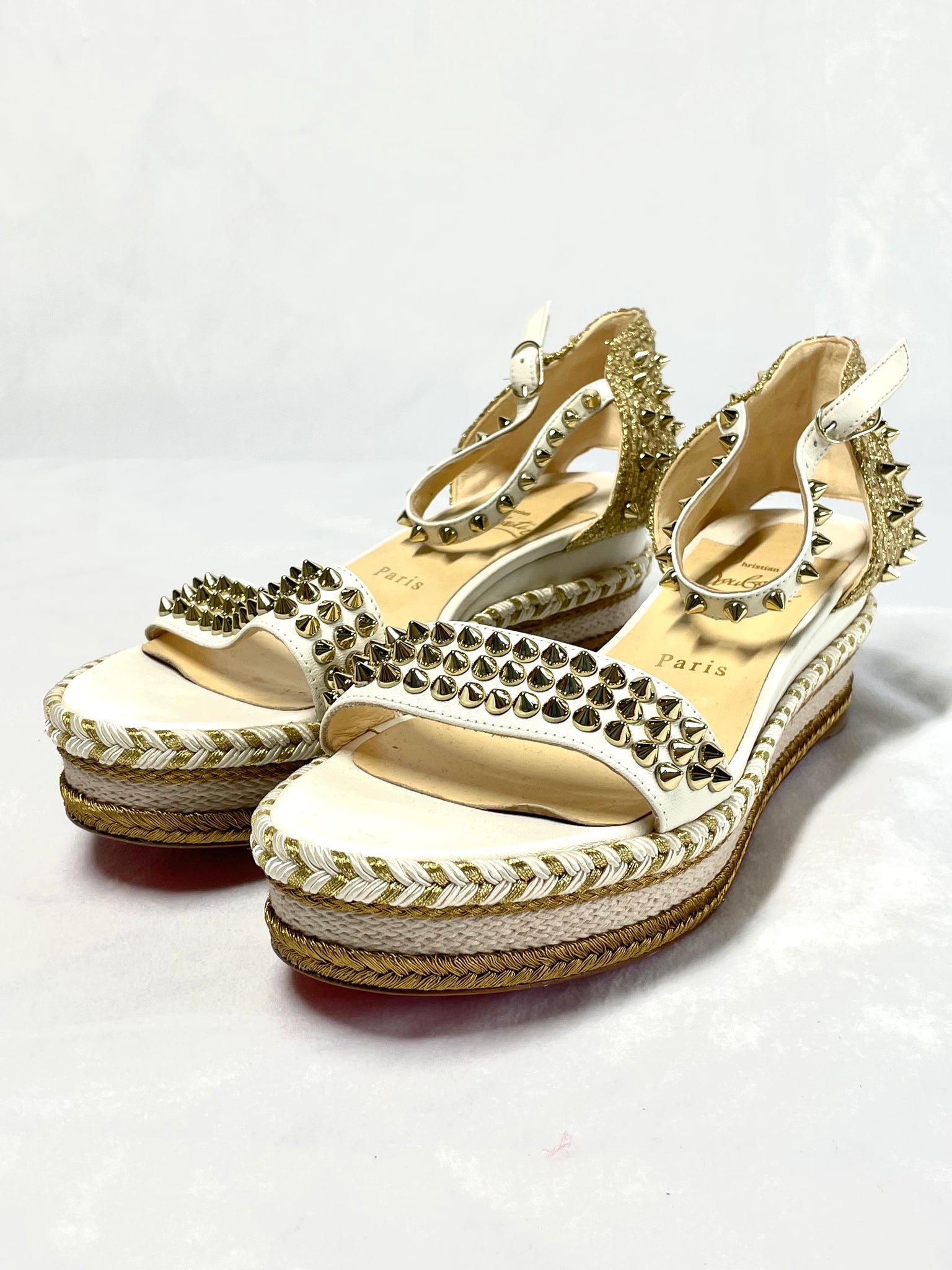 Christian Louboutin Madmonica 60 Platform Sandals Size 40