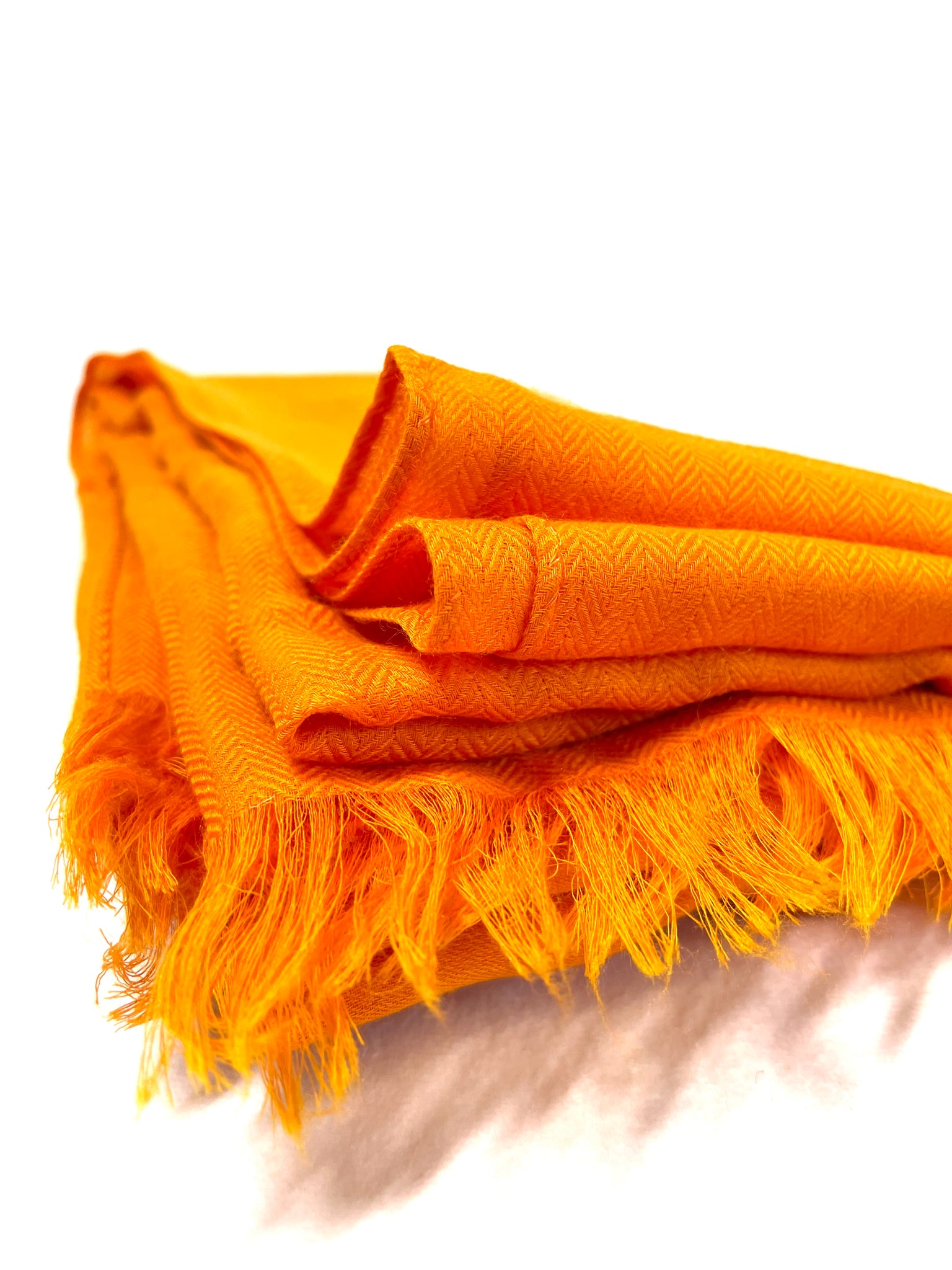 Photo of Hermes Cashmere/Wool Scarf *brand new* in orange available at UniKoncept in Waterloo
