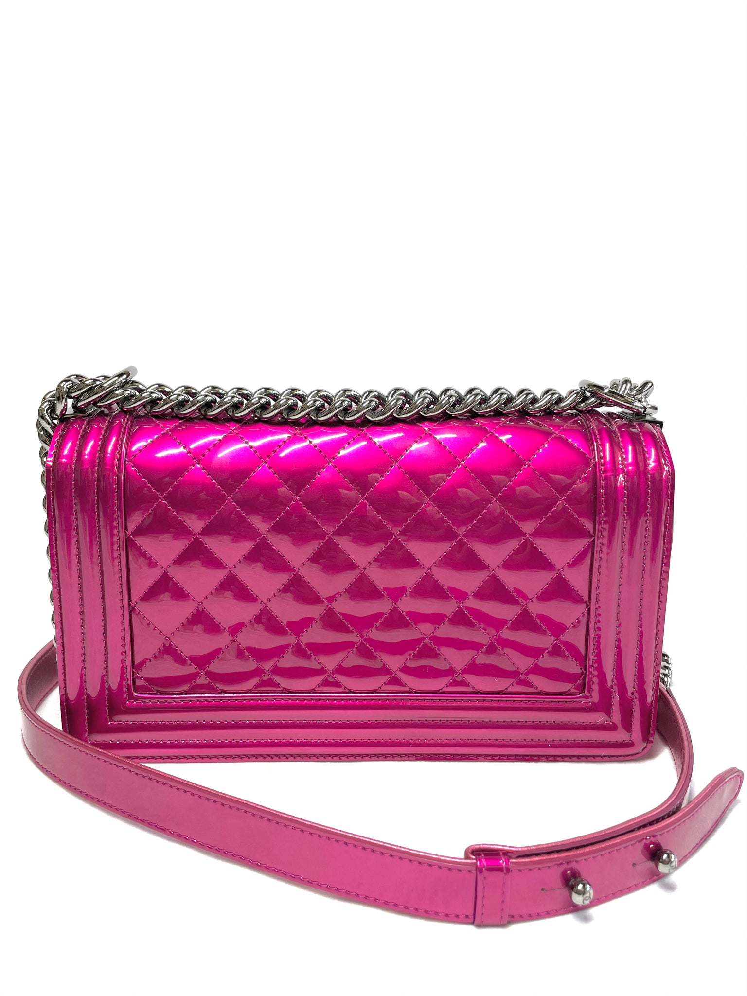 Pink boy 2025 bag chanel