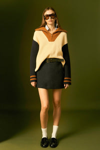 Pre-Order: Ellen Colour Block Knit