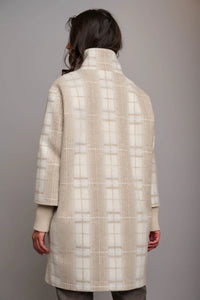 Photo of Model wearing Janita Coat from Rino and Pelle available at UniKoncept in Waterloo Back View