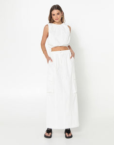 Kasey Skirt (white)