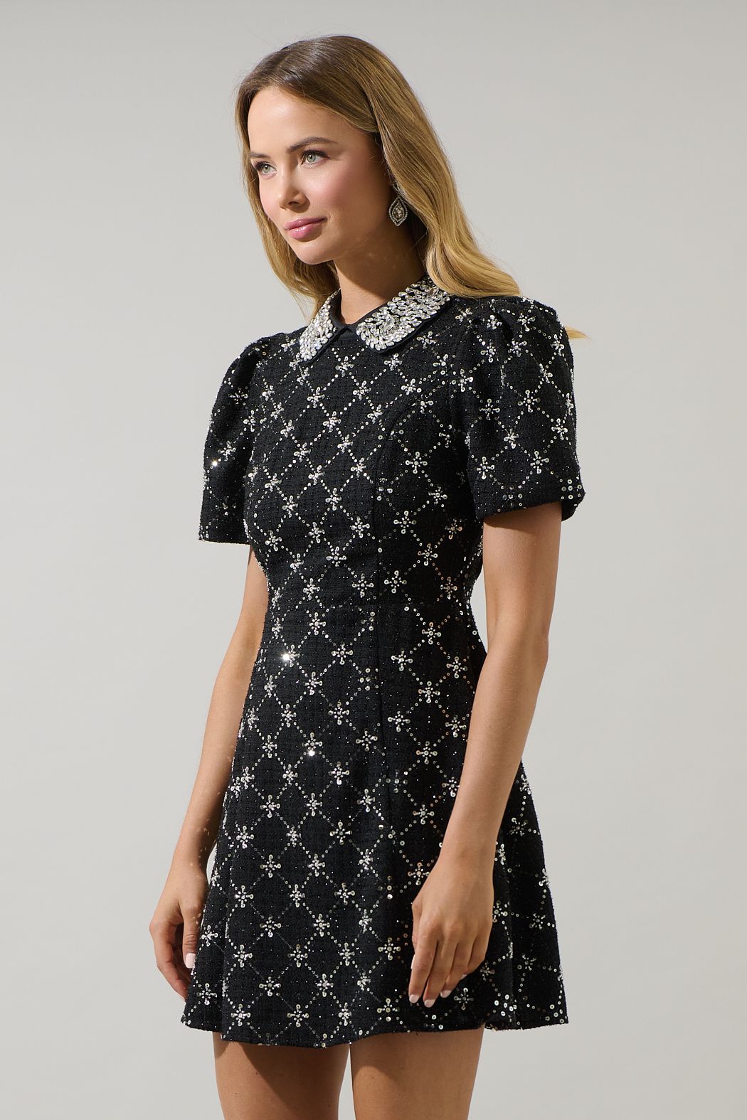 Jocelyn Tweed Rhinestone Mini