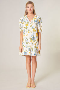April Flouncy Floral Dress