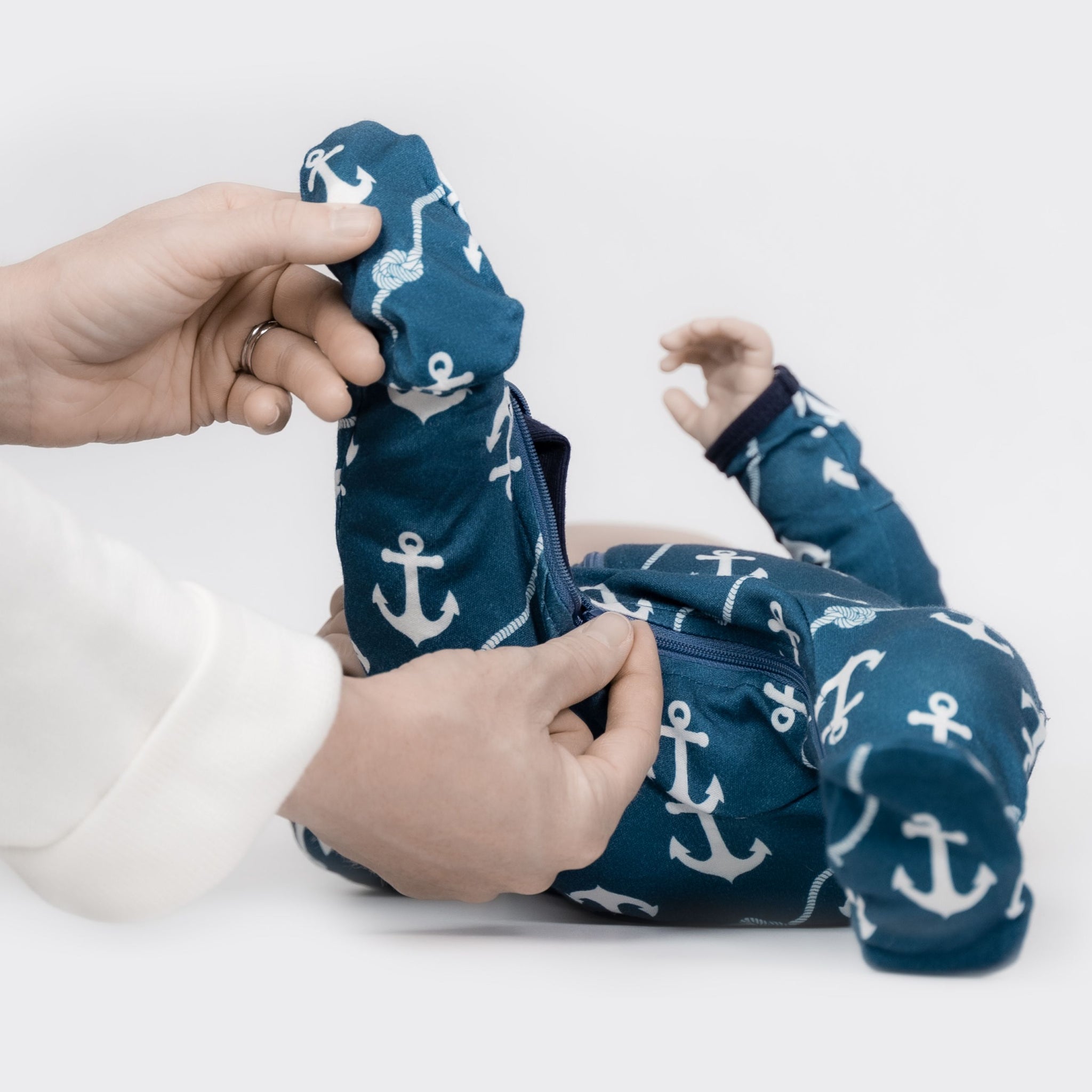 UNIKONCEPT Lifestyle Boutique and Lounge; Zippy Jamz Romper Baby Matey on a baby in use.