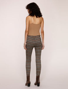 UNIKONCEPT Lifestyle Boutique and Lounge; Heartloom Ina Stirrup Pant in espresso pictured on a model