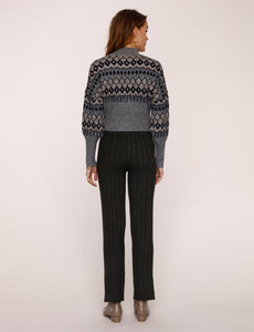 UNIKONCEPT Lifestyle Boutique and Lounge; Heartloom Sandy Pant in Galaxy featured on a model - back-facing view