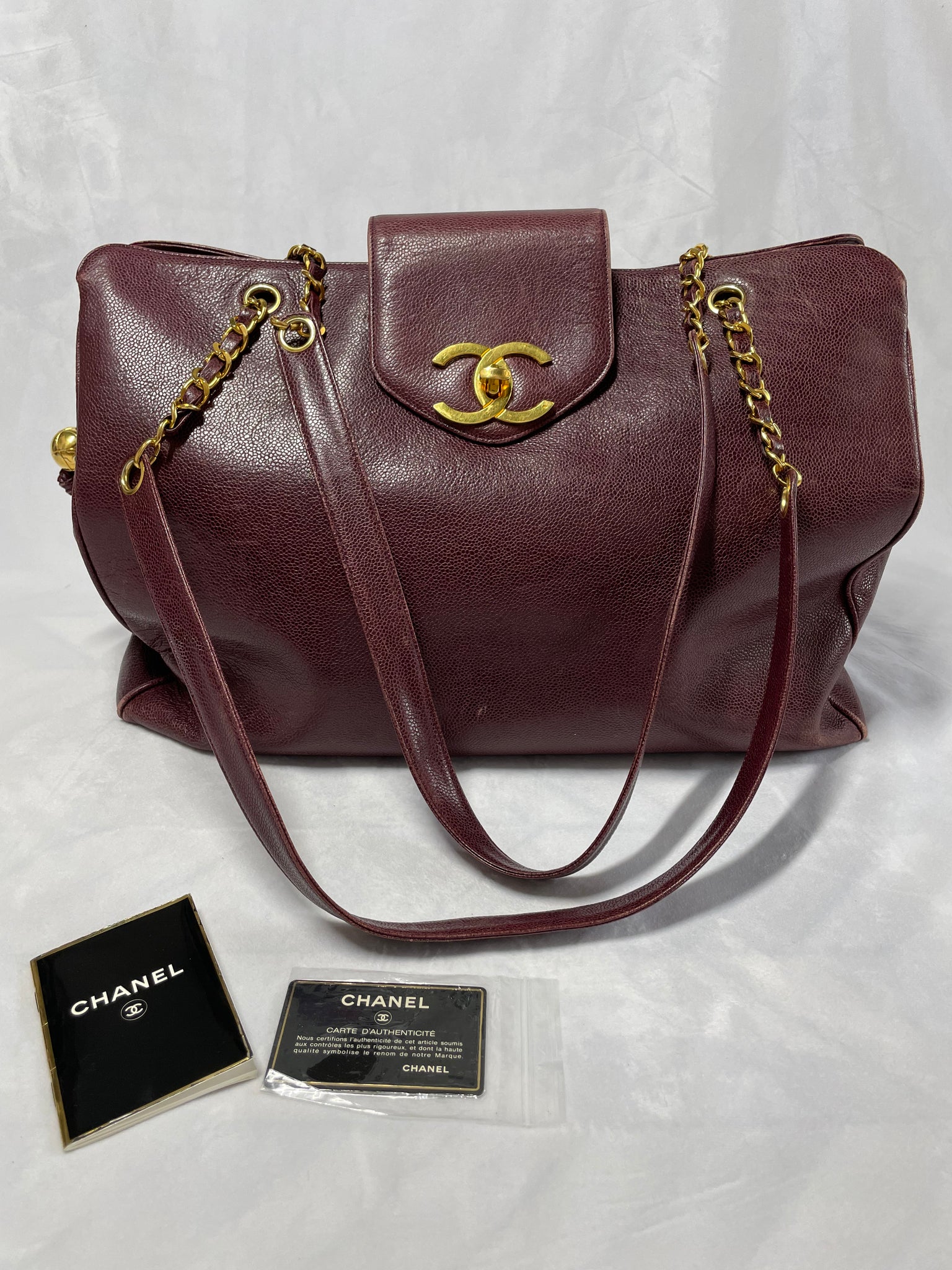 Chanel supermodel tote sales