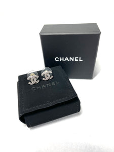 Chanel Crystal CC Studs *brand new*