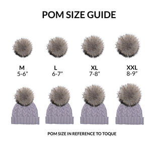 UNIKONCEPT Lifestyle Boutique and Lounge; Lindo F Pom Size Guide