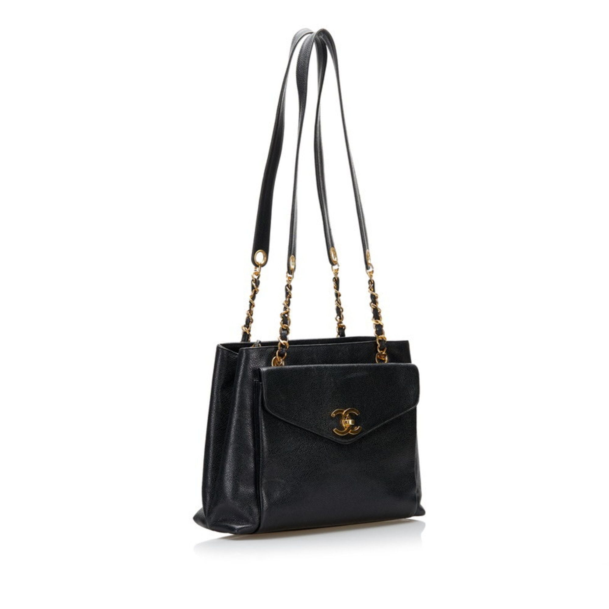 Statement leather handbag Chanel Black in Leather - 33209915