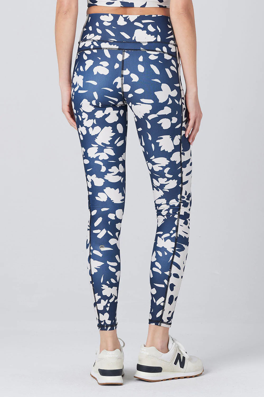 UNIKONCEPT Lifestyle Boutique and Lounge; Alternate view of model wearing the Dynamic Pant in Indigo by Saltwater Luxe.