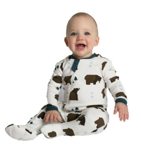 UNIKONCEPT Lifestyle Boutique and Lounge; Zippy jamz Footed Little Grizzle baby pyjamas