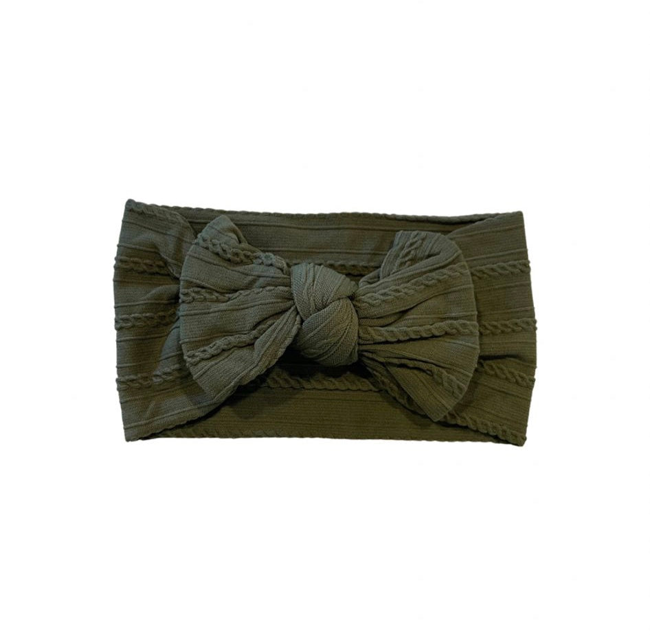 UNIKONCEPT Lifestyle Boutique and Lounge; UnikBaby Olive Green Baby Bow