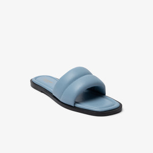 Photo of Karen Slides in Sky blue from Jim Rickey available at UniKoncept in Waterloo