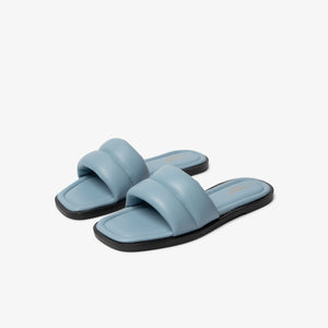 Photo of Karen Slides in Sky blue from Jim Rickey available at UniKoncept in Waterloo