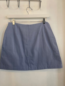 Angelic Jewel Trim Skirt in blue