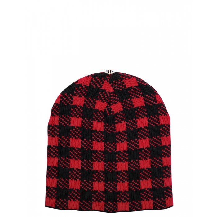 UNIKONCEPT Lifestyle Boutique and Lounge; Lindo F Mary-Ann Style Toque in Black and Red