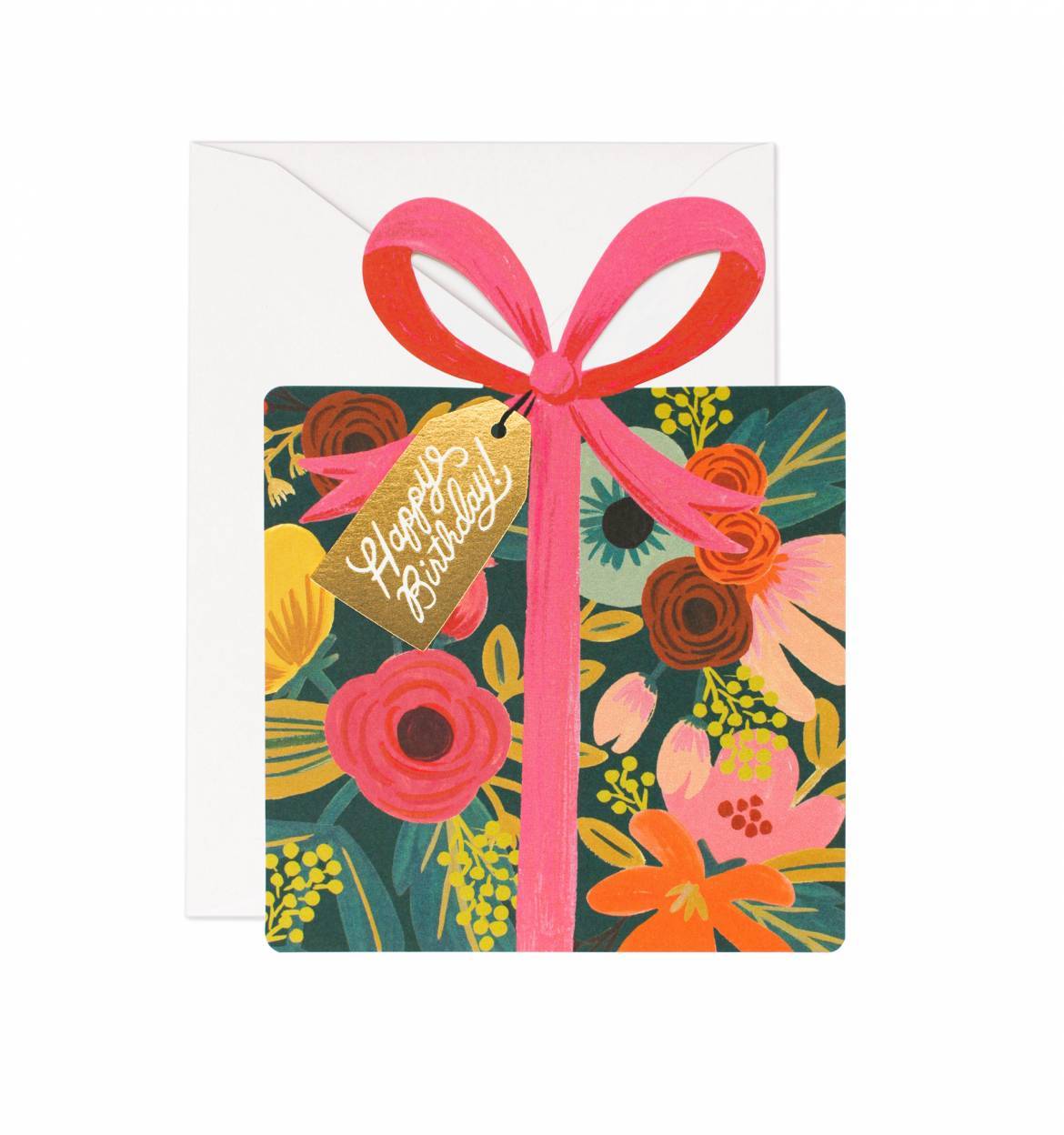 UNIKONCEPT Lifestyle Boutique and Lounge; Rifle Paper Company Greeting cards - Happy Birthday Gift Shaped card